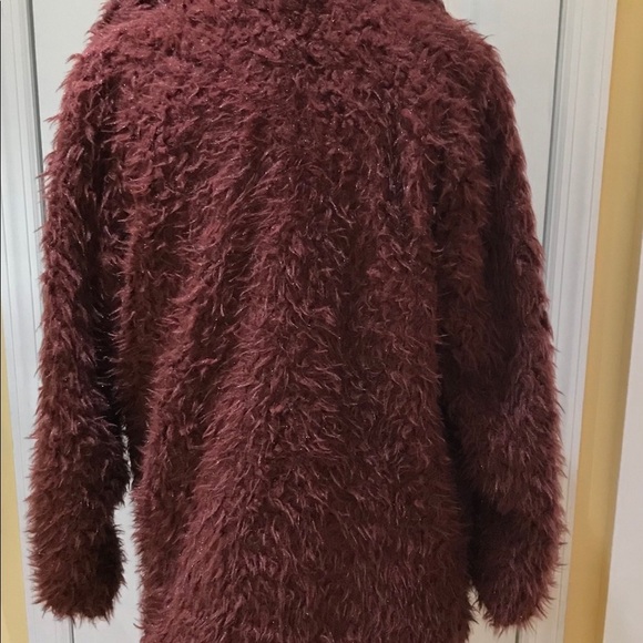 NWT Vero Moda Faux Fur Jacket size 14 - Picture 4 of 9